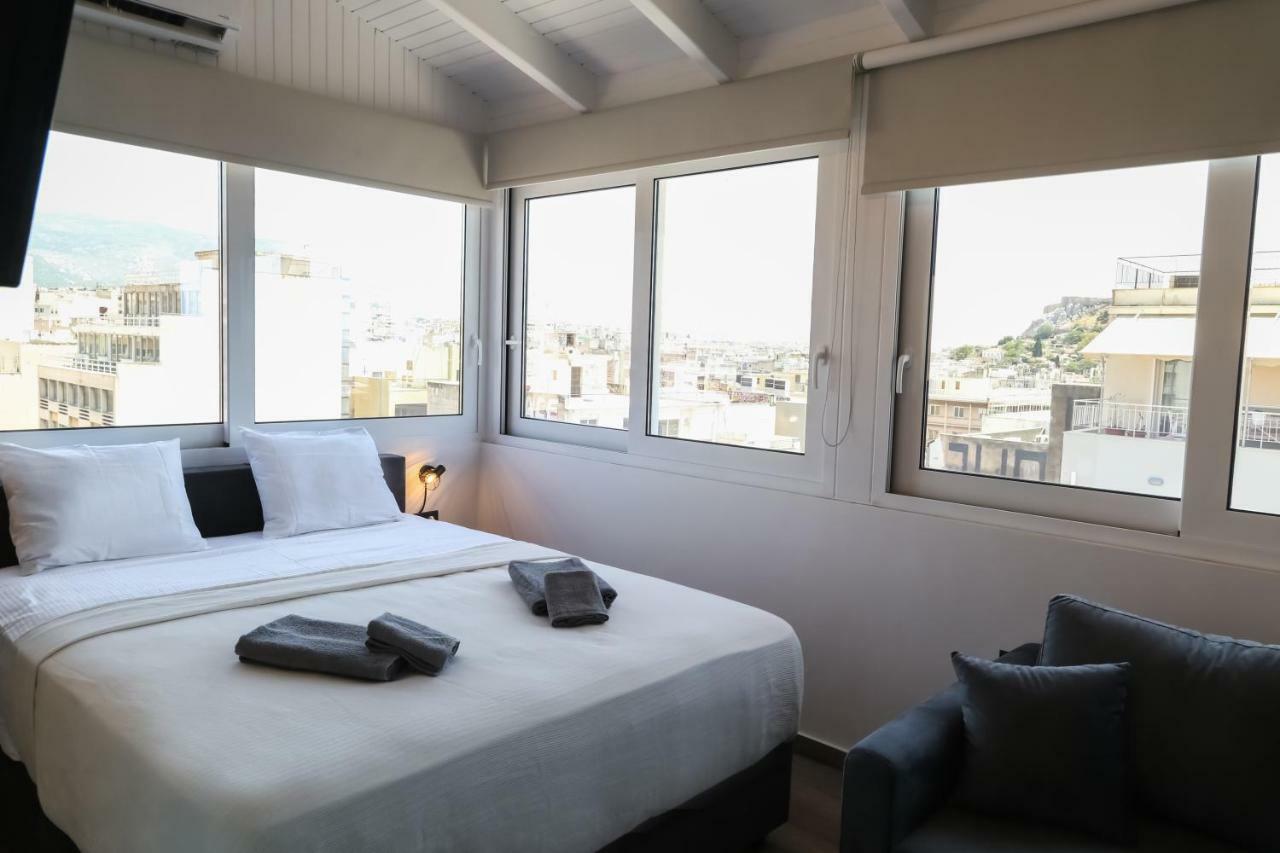 Triple A - Acropolis View In Psiri Athens - Free Parking! Apartman Kültér fotó